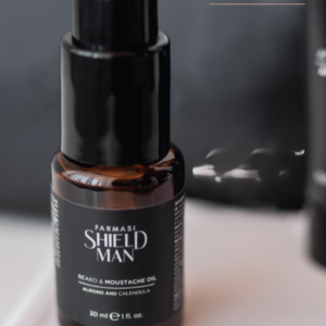 Aceite para Barba y Bigote (Shield Man Beard & Moustache Oil) 1 Oz.