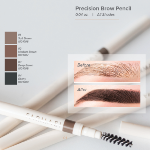 Lapiz de Precisión para cejas (Precision Brow Pencil) Soft Brown 0.04 Oz