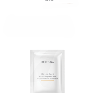 Mascarilla facial hidratante de hoja Calendula (Calendula Moisturizing Sheet Mask) 3.4 Oz.