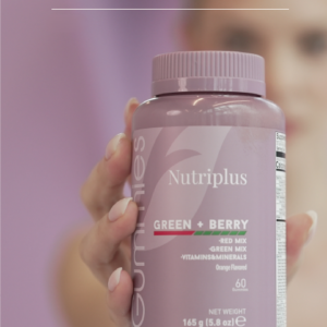 Gomitas Verde + Baya (Nutriplus Green + Berry) 5.8 oz. 60 Gomitas